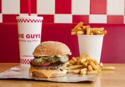 Five Guys 希思罗机场门店