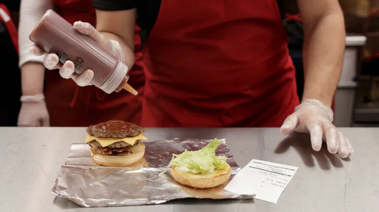 制作 Five Guys 汉堡