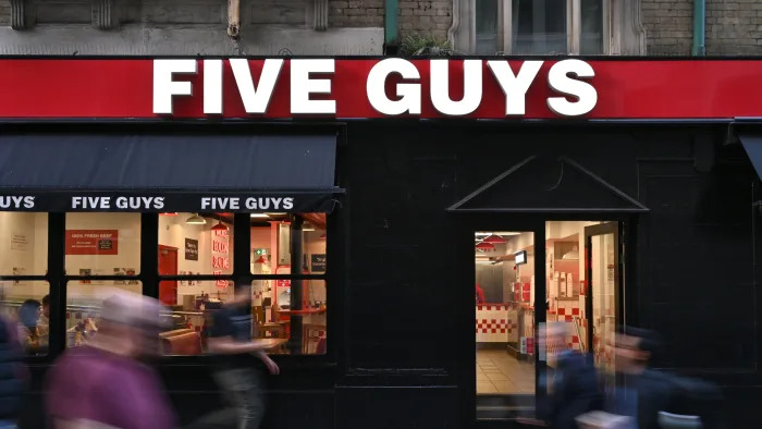 Five Guys 餐厅外观